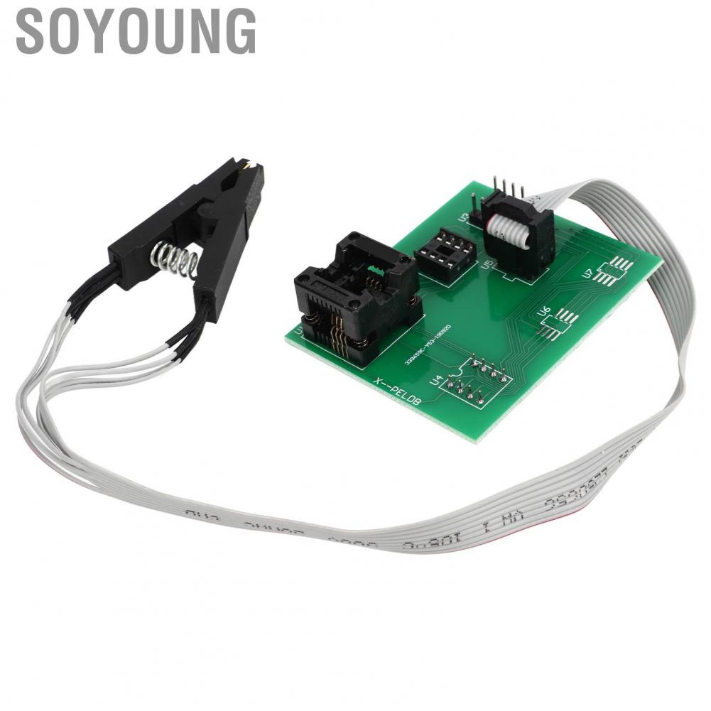 Soyoung for Eeprom Board  Programmer Adapter with SOIC8 SOP8 8pin Testing  XPROG V6.12/UPA/CG PRO 9S12/iProg