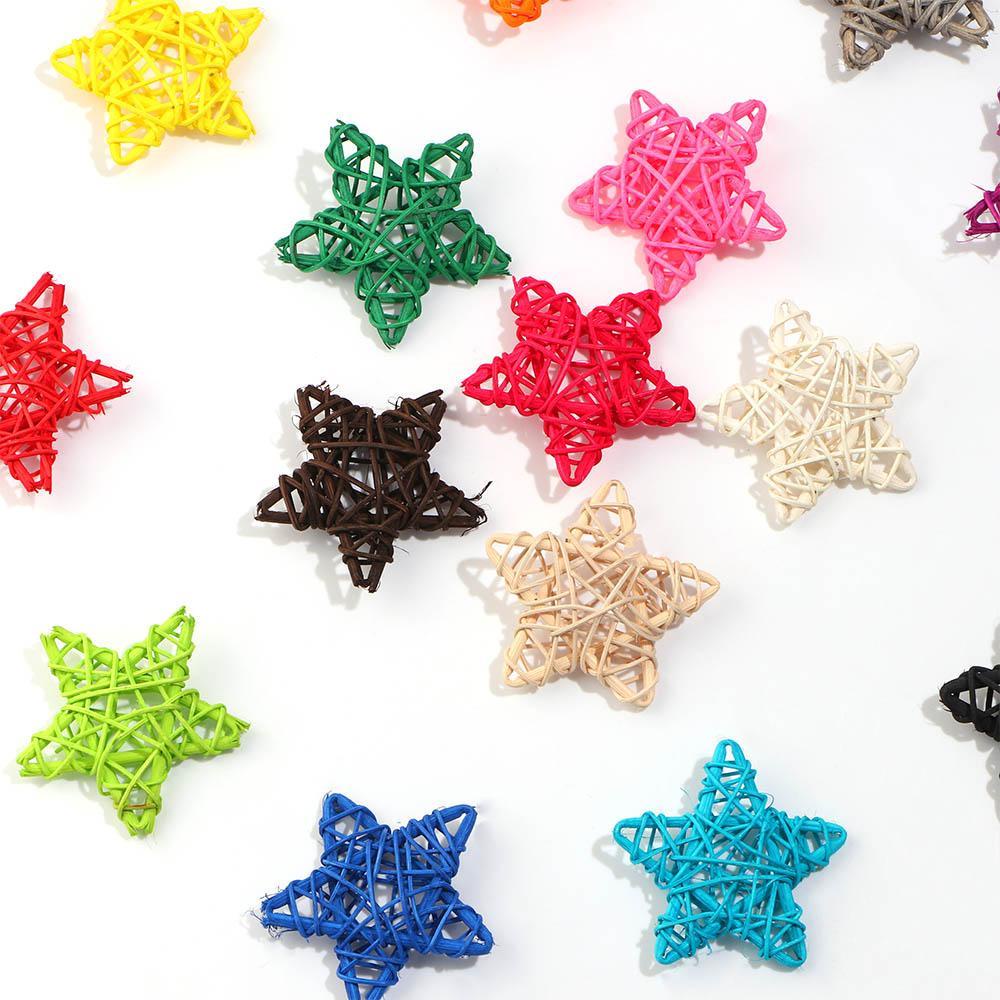 Set 5 Quả Cầu Mây Giả Treo Trang Trí Giáng Sinh