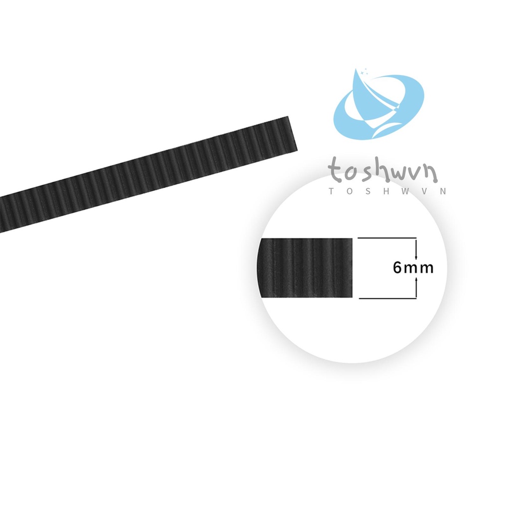 Dây Đai Hẹn Giờ GT2 Rộng 6mm Dài 5M Với 5 Bánh Răng GT2 20 5mm Cho Máy In 3D