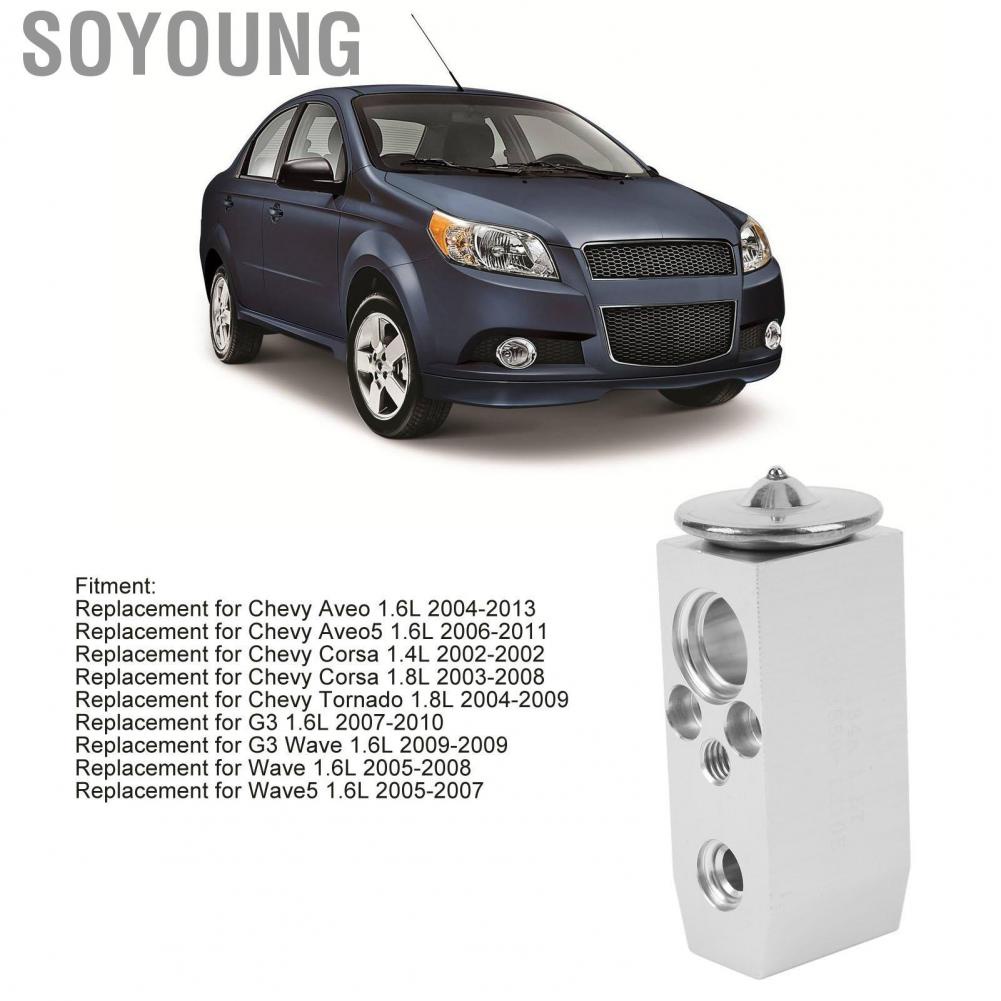 Soyoung 3411868  Reliable Lightweight High Efficiency AC Expansion Valve Front for Cars