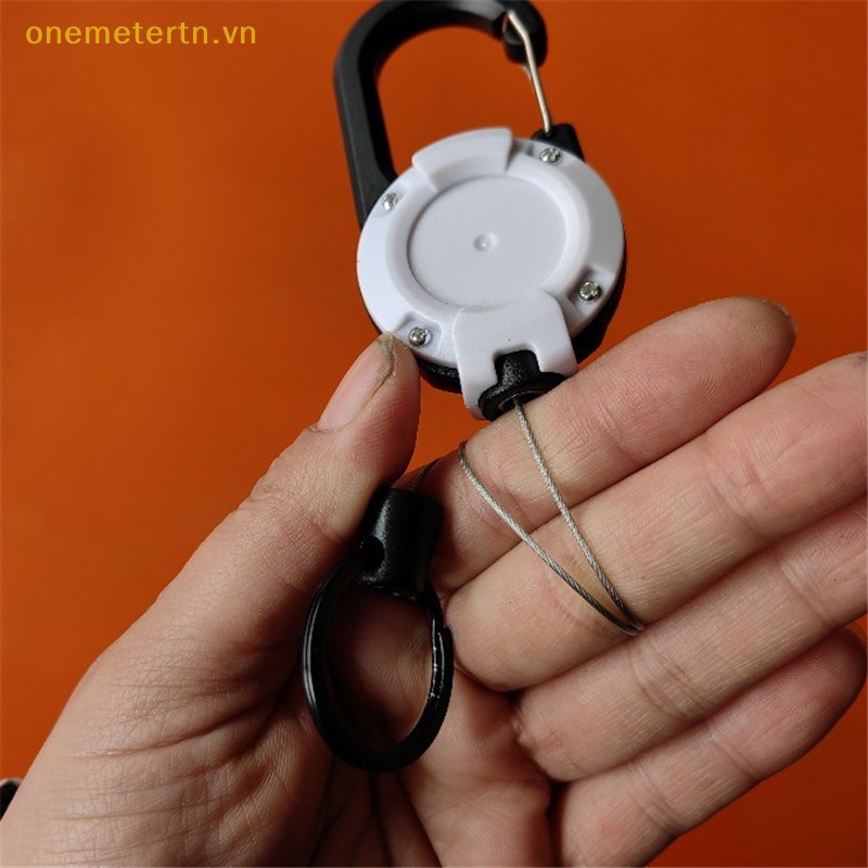 Onemetertn 1 Móc Chìa Khóa Thể Thao Co Giãn Chống Thất Lạc Chống Trượt Bằng Kim Loại Dễ Sử Dụng