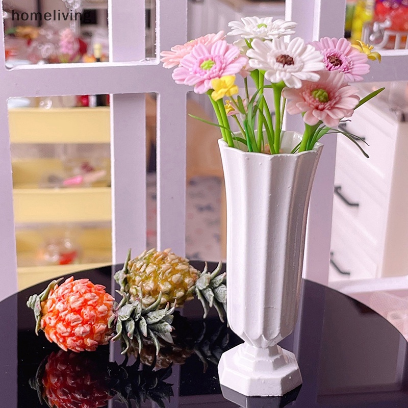 Bình Hoa Mini Bằng Nhựa Resin Tỉ Lệ 1 / 6 Trang Trí Nhà Búp Bê