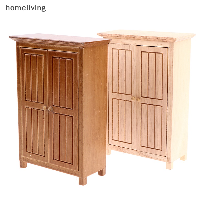 Tủ Quần Áo Mini Tỉ Lệ 1: 12 Xinh Xắn Cho Nhà Búp Bê