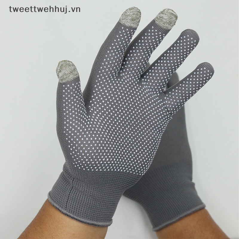 Găng Tay Chạy Xe Chống Trượt Trọng Lượng Nhẹ Thoáng Khí Cho Nam Nữ