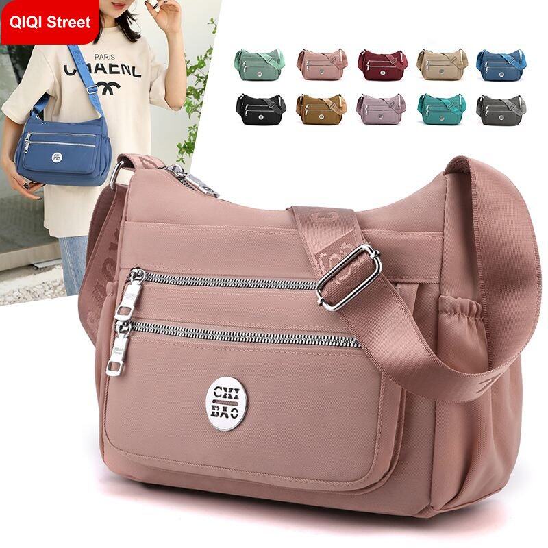 Túi Đeo Chéo Vai Bằng Vải oxford nylon Sức Chứa Lớn Mẫu Mới 2023 Dành Cho Nữ
