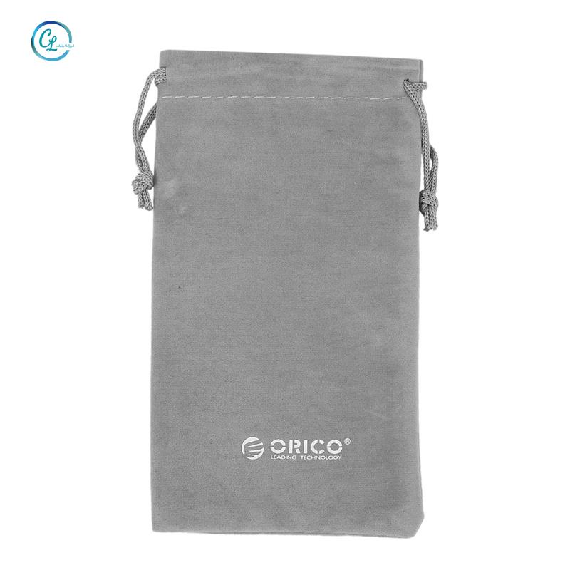 ORICO Túi Đựng Dây Cáp Sạc Usb / Điện Thoại Chống Thấm Nước 180X100Mm Hdd Màu Xám Ốp