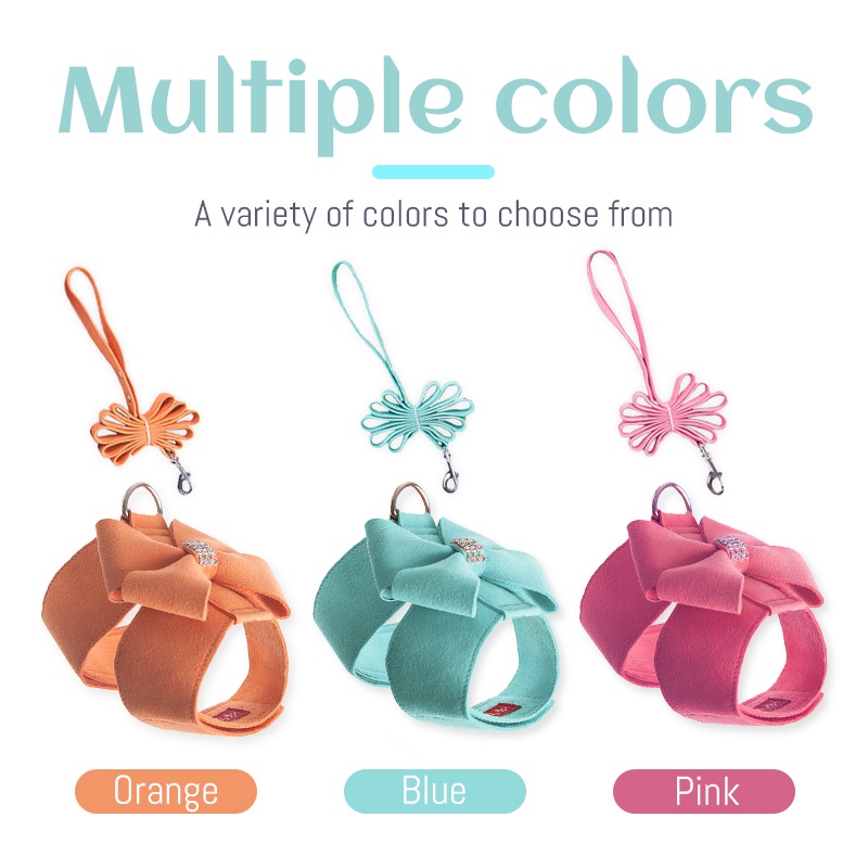 HamshMoc Bộ Dây Dắt Chó Đi Dạo Mềm Mại Gọn Nhẹ Tháo Gỡ Nhanh Có Thể Điều Chỉnh