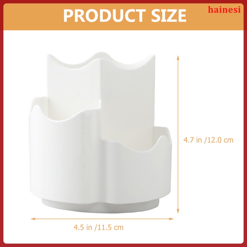 Set 2 Giá Đỡ Cọ Trang Điểm Bằng Nhựa Tiện Lợi