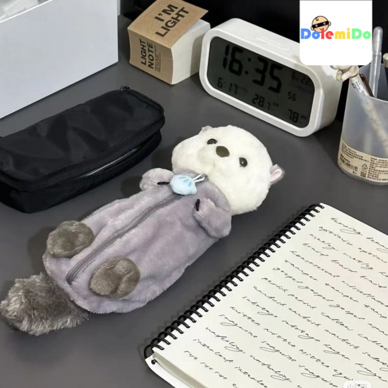 Hàng Có Sẵn Xiaohongshu Túi Đựng Bút Chì Búp Bê Nhồi Bông Công Nghệ Cao Làm Quà Tặng Sinh Nhật Cho Bạn Gái / Bé Trai / Bạn Gái