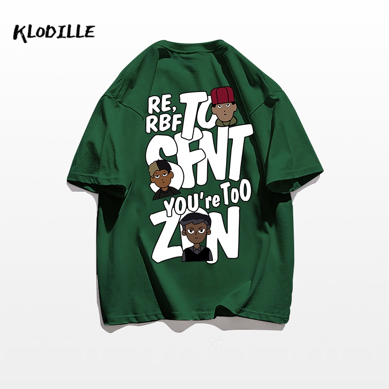 Áo Thun 100% Cotton Tay Ngắn Dáng Rộng In Họa Tiết Thời Trang Cho Nam Và Nữ 2023