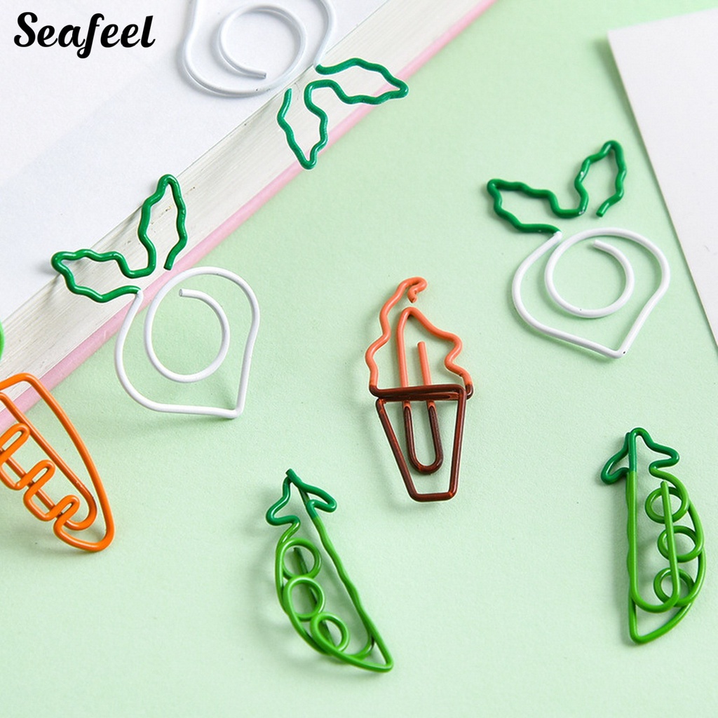 Bộ 32 Kẹp Giấy Hình Cà Rốt Hoạt Hình Sáng Tạo