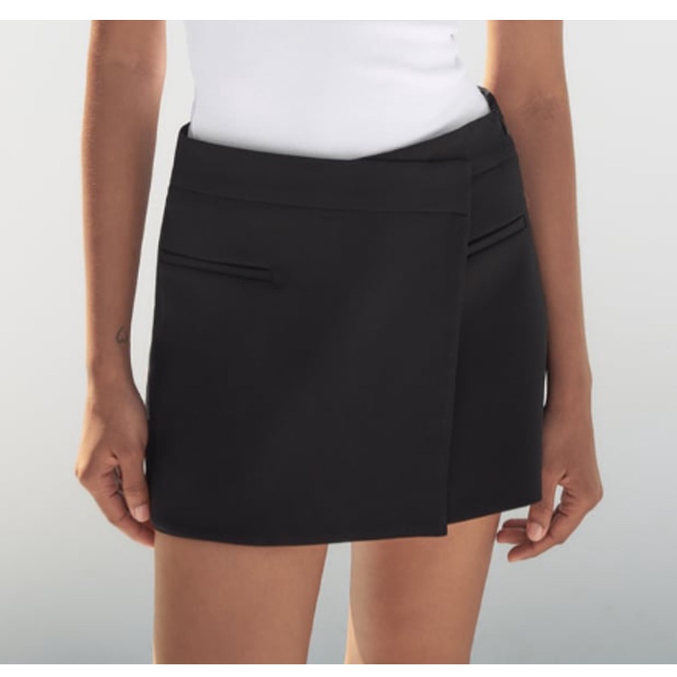 Zara Quần culottes Lưng Cao Thời Trang Mùa Hè Dành Cho Nữ 235427407 7385517