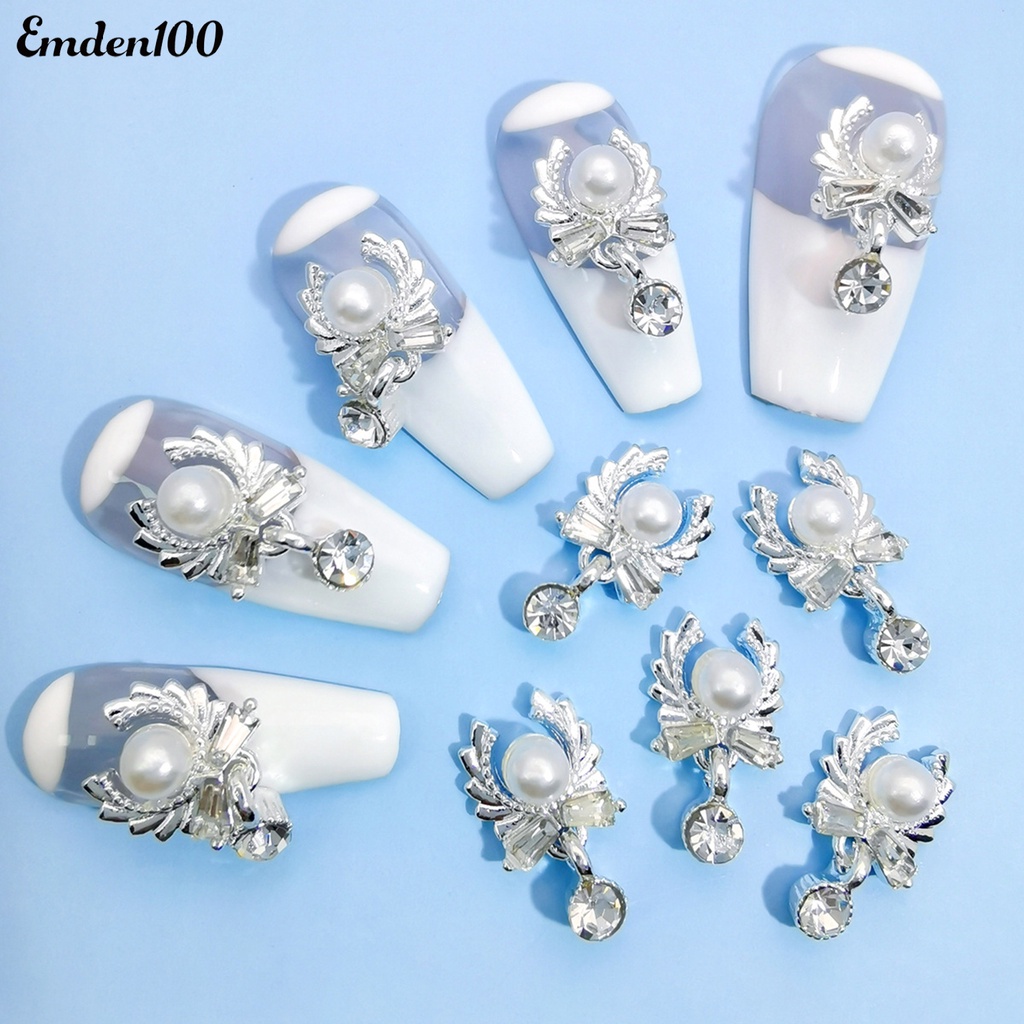 1 Túi Phụ Kiện Trang Trí Móng Tay 3D Xinh Xắn