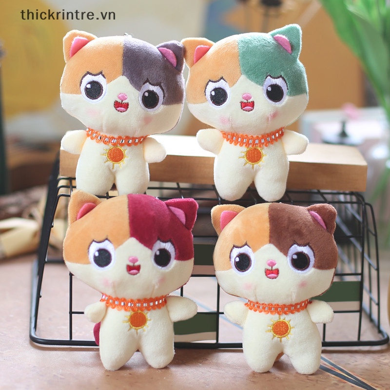 Thú Nhồi Bông Hình Mèo Kitty / Cáo Đáng Yêu Treo Móc Khóa / Túi Xách Cho Bé