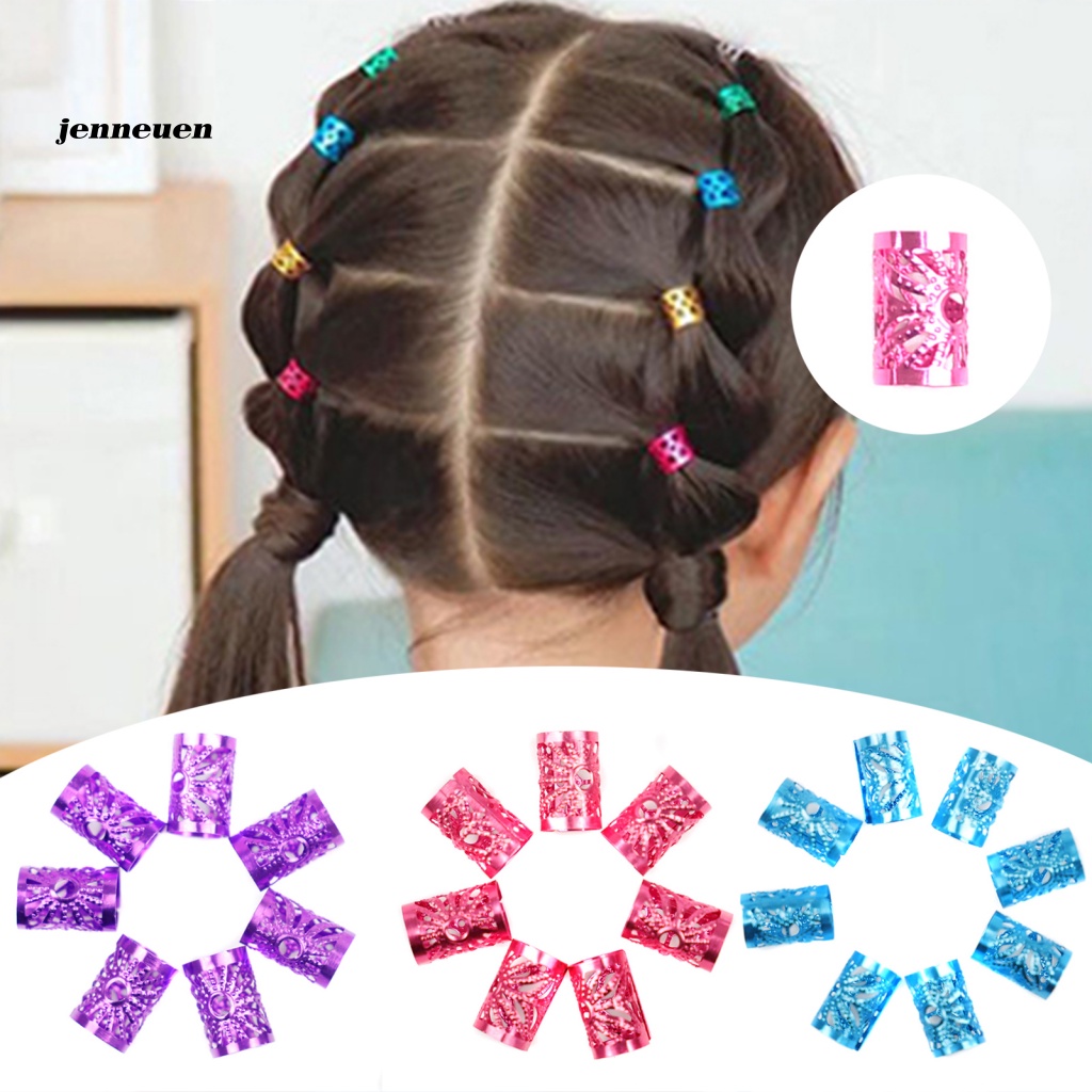 Set 50 / 100 Hạt Xỏ Lỗ Nhiều Màu Sắc Dùng Để Trang Điểm / Làm Đẹp Tóc