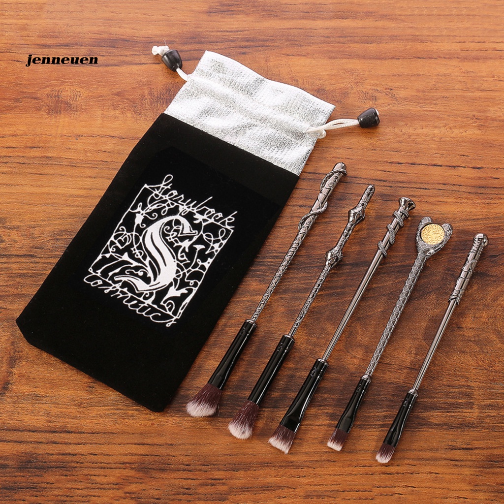 Set 5 Cọ Trang Điểm Phấn Mắt Siêu Mềm Nhanh Chóng Tiện Dụng