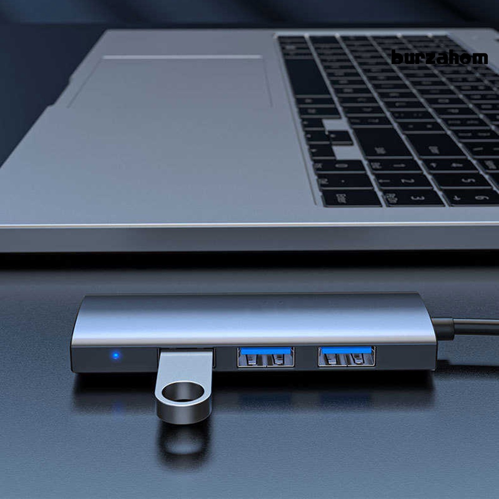 Bộ Chia 4 Cổng USB-C Type-C Sang USB3.0 USB2.0 Đa Năng Cho Laptop