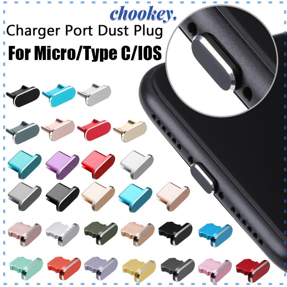 Nắp Đậy Cổng Sạc Bằng Hợp Kim Nhôm Chống Bụi Cho iP 13 Pro Max Samsung Galaxy S22