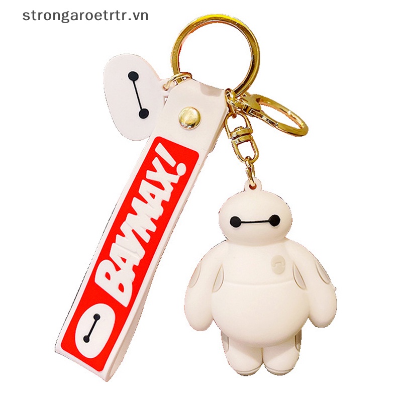 Móc Khóa Hình Búp Bê Baymax Big Hero Dễ Thương