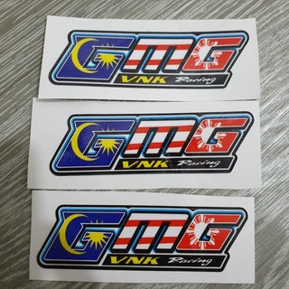 1 Logo sticker GMG cờ Thái Lan 9 x 2.7cm , dán được nhiều nơi