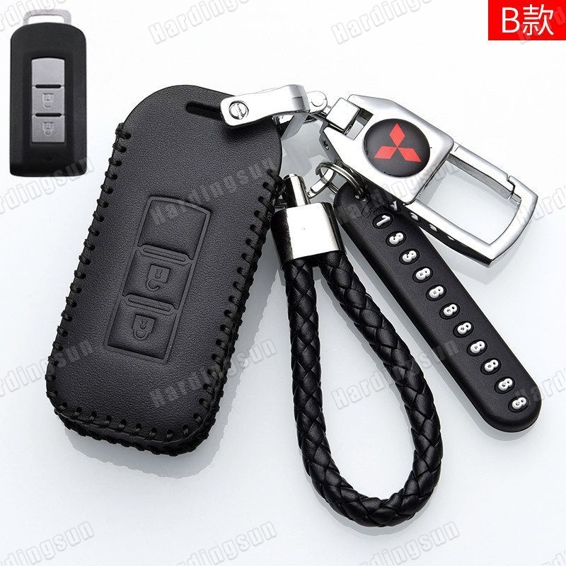Bao Da Đựng Chìa Khóa Xe Hơi Mitsubishi Mirage G4 Triton Mirage / Attrage Xpander Pajero Sport Montero Sport Strada Outlander PHEV