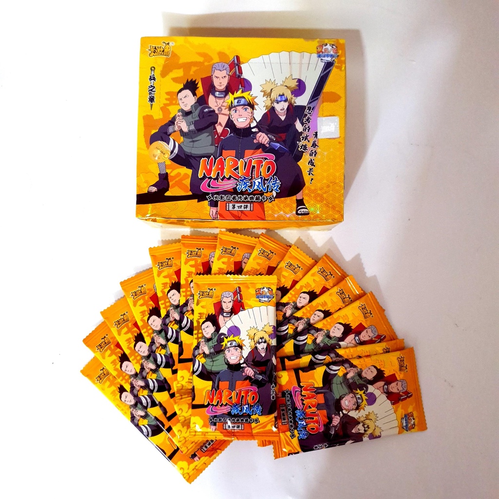 Thẻ nhân phẩm Naruto thử vận may  - Thẻ pack Naruto