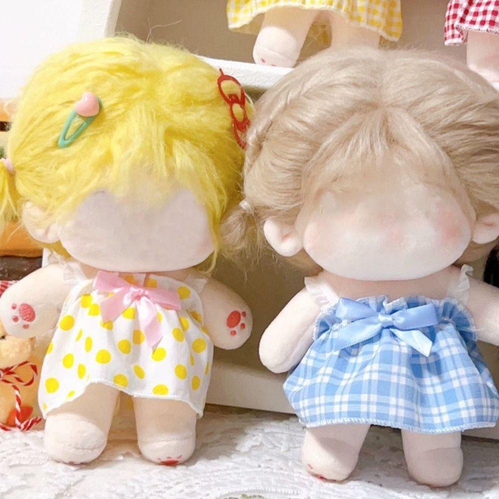 Set 2 Đầm Đồ Chơi Búp Bê Xinh Xắn 20cm