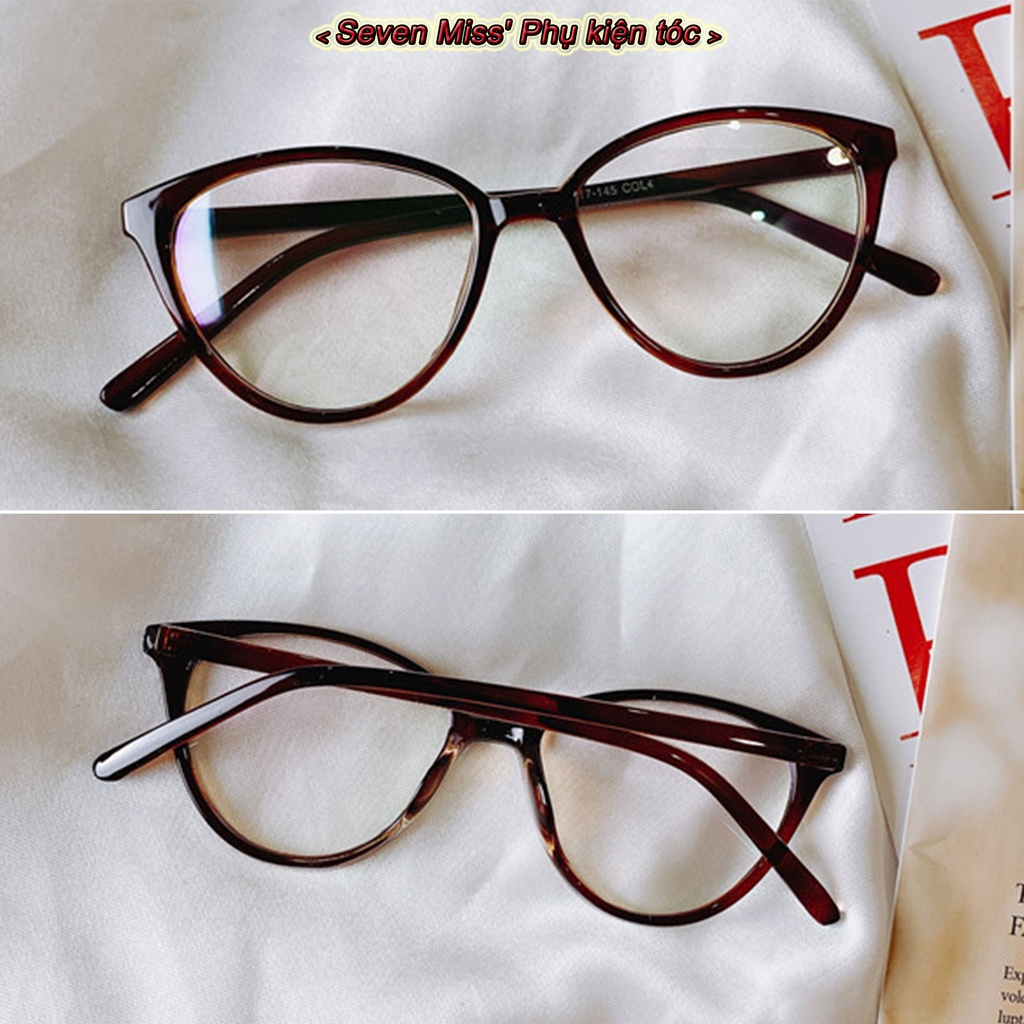 SevenMiss Mắt Kính Chống Nắng Sáng Xanh Thời Trang Dành Cho Nữ