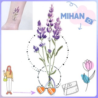 [Hàng mới về] Hình xăm dán tạm thời chống thấm nước nhiều họa tiết tùy chọn màu đen mihan1 