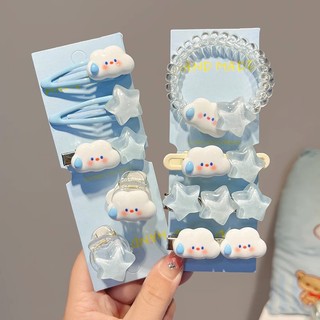 Kẹp tóc hình đám mây / ngôi sao / đám m