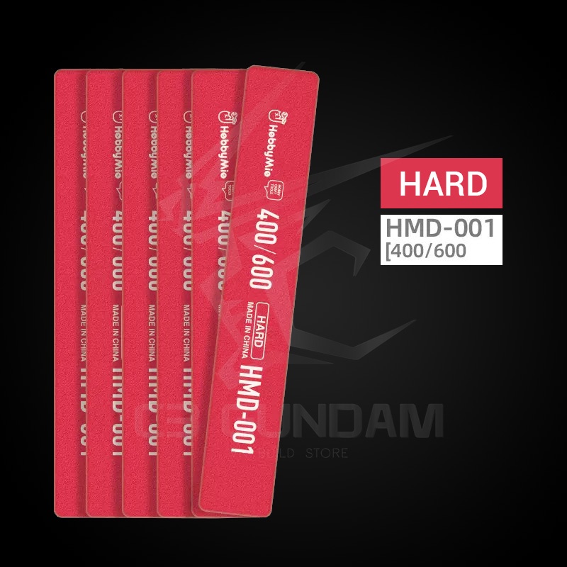 DỤNG CỤ MÔ HÌNH GUNDAM NHÁM THANH HOBBY MIO #400-#600 #800-#1000 #1200-#1500 CHÀ NHÁM THANH XỐP CỨNG HMD HARD SOFT
