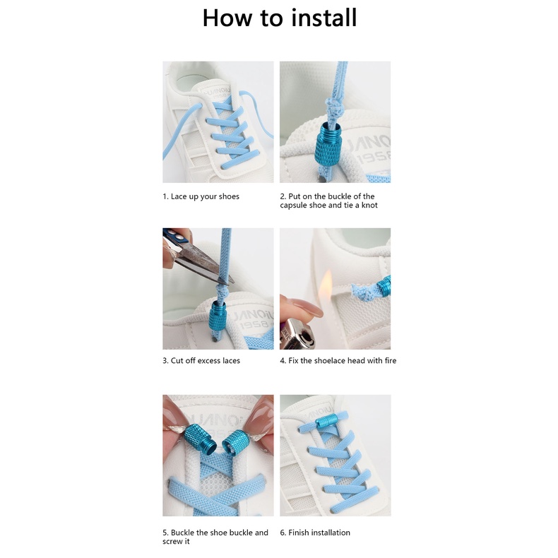 Khóa Dây Giày Co Giãn Không Cần Buộc Bằng Kim Loại Hình Hoa Dành Cho Trẻ Em Và Người Lớn