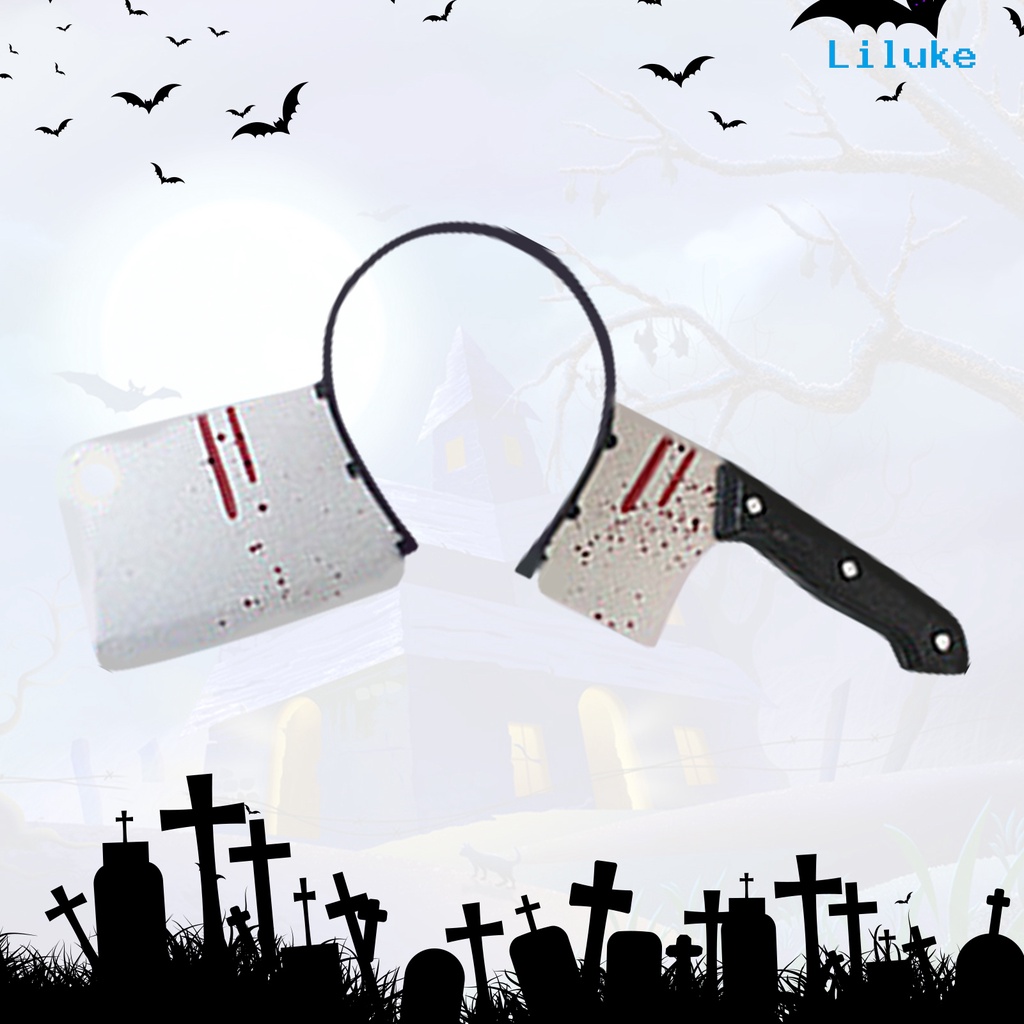 Băng Đô Cài Tóc Co Giãn Bằng Nhựa Hình Kinh Dị Vui Nhộn