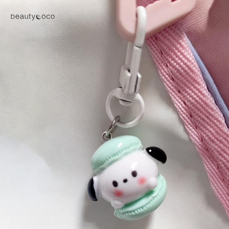 Beautycoco🍊Móc Khóa Ba Chiều Hình Cún Kuromi Cinnamon Màu Macaron Dễ Thương Phong Cách Nhật Bản Dành Cho Bạn Gái