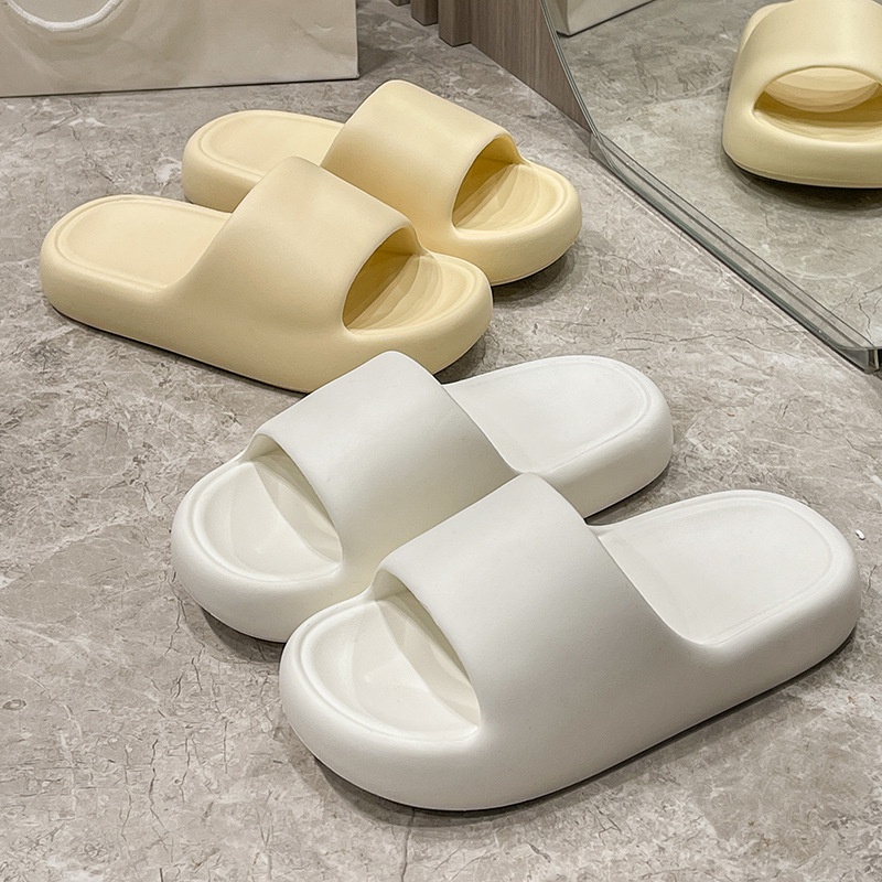 Dép Đi Trong Nhà Đế Dày Siêu Mềm Chống Trượt Thời Trang Mùa Hè Cho Cặp Đôi