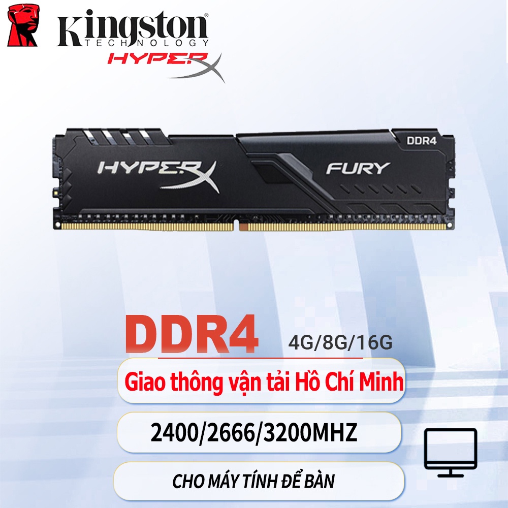 DEKTOP RAM Ddr4 4gb 8gb 16GB Máy Tính Để Bàn kingston hyperx 2400 2666 3200mhz dimm