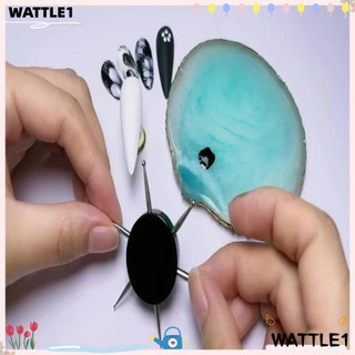 WTTLE Set 2 Bút Chấm Bi 6 Đầu Trang Trí Móng Nghệ Thuật