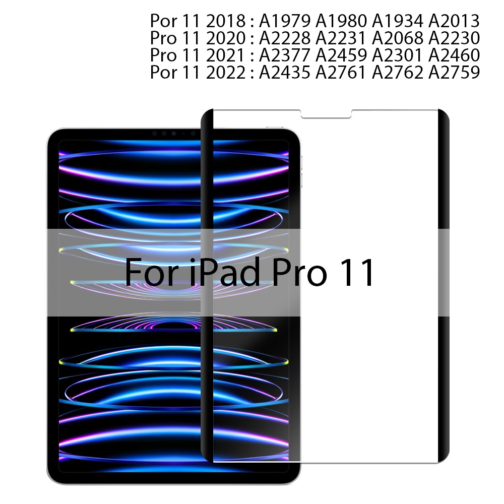 Đối với ipad pro 11 12.9 6th air 5 4 3 2022 bảo vệ màn hình từ tính cho ipad 9 thế hệ thứ 10 mini 6 10.2 9.7 like paper film