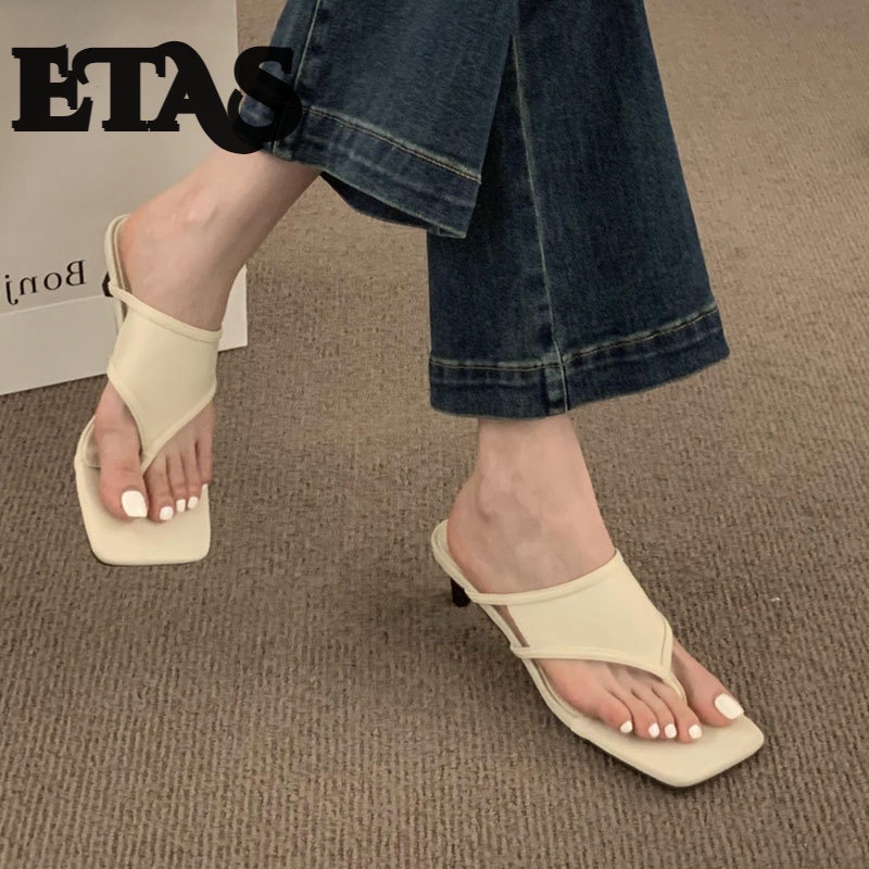 Xăng đan Cao Gót Mũi Vuông Thời Trang Dành Cho Nữ