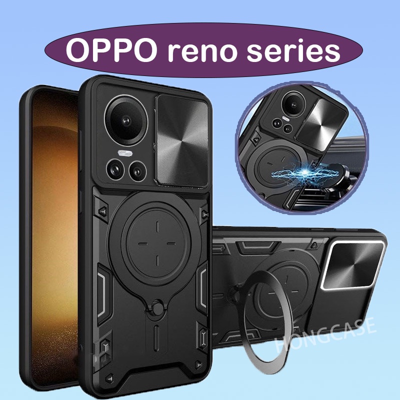 Ốp Điện Thoại Chống Sốc Có Giá Đỡ Cho OPPO Reno10 5G Reno 10 Pro Reno10Pro 10Pro