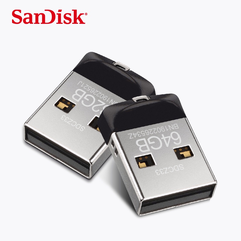 Usb Sandisk Mini 4GB 8GB 16GB 32GB 64GB 128GB 256GB 512GB 1TB 2TB Cruzer CZ33 2.0