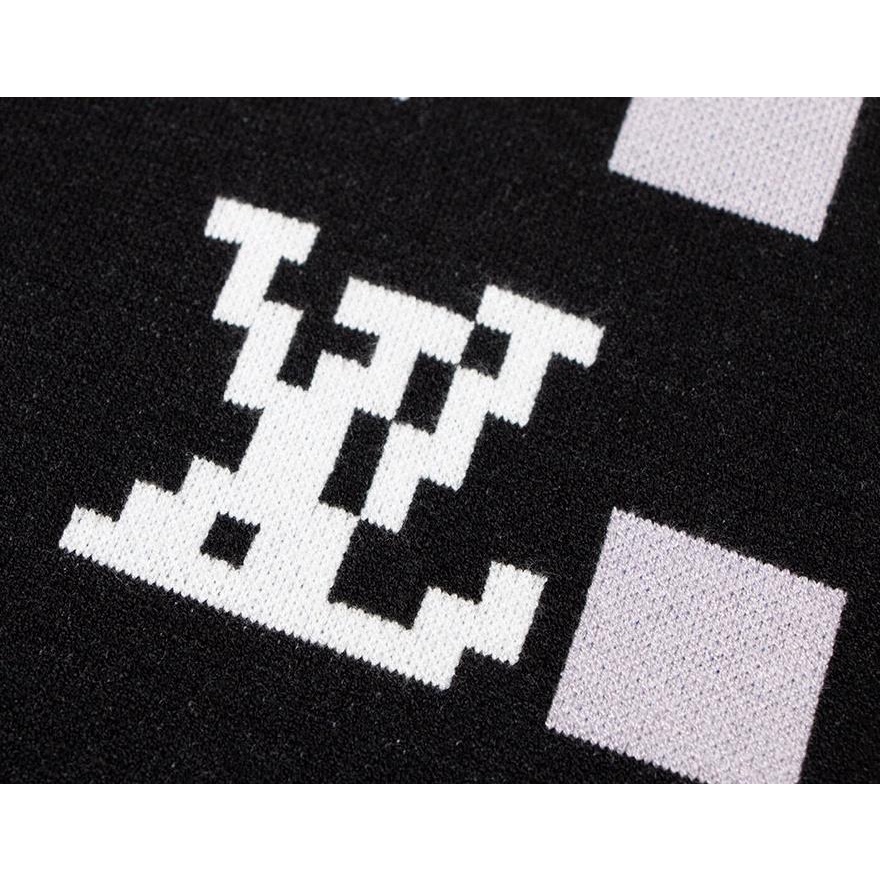 Áo Sweater Cổ Tròn Họa Tiết Mosaic Phong Cách Mới Cho Nam Và Nữ