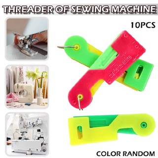 10PCS Automatic Easy Sewing Needle Device Threader Needle Threader Elderly Use