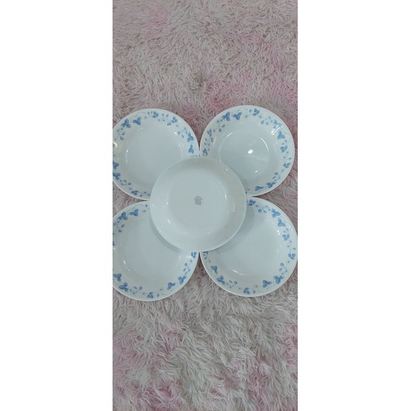 - FieldBlue Floral - 01 Dĩa Soup Sâu Lòng 21cm - MS420