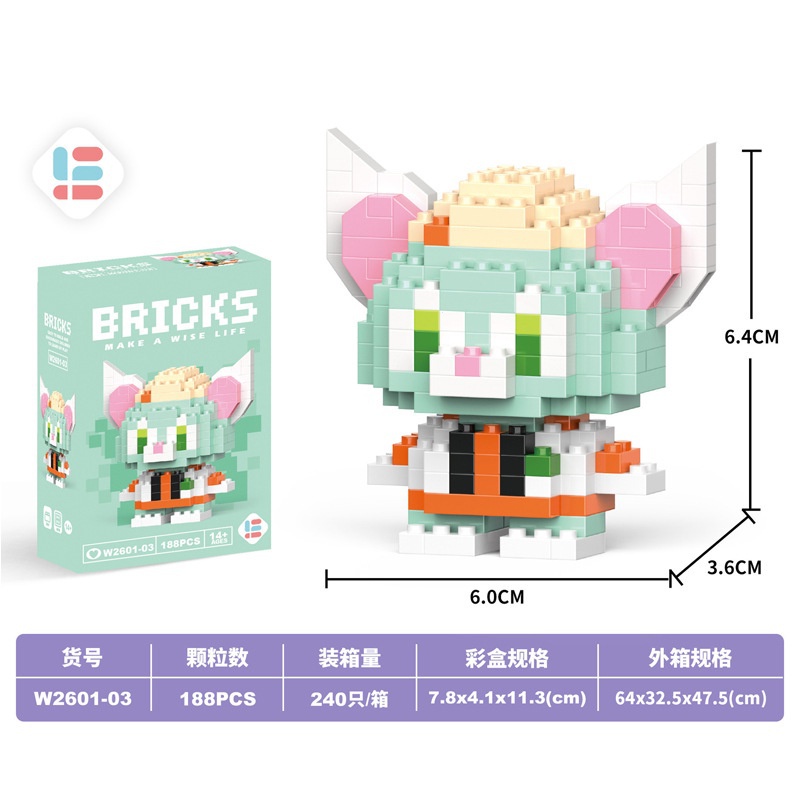 Mô Hình Đồ Chơi Lắp Ráp Nhân Vật Hoạt Hình Frozen