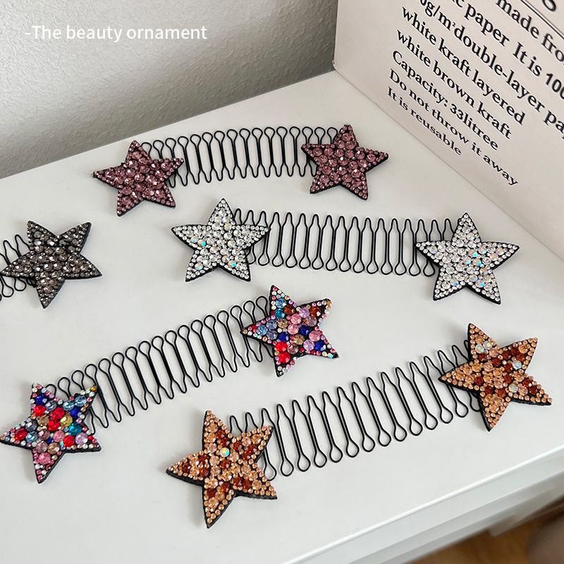 Lược kéo lớn 20cm dành cho phụ nữ lược cài tóc hoa băng đô cài tóc cho bé gái vòng cài tóc cho phụ nữ băng đô hoạt hình