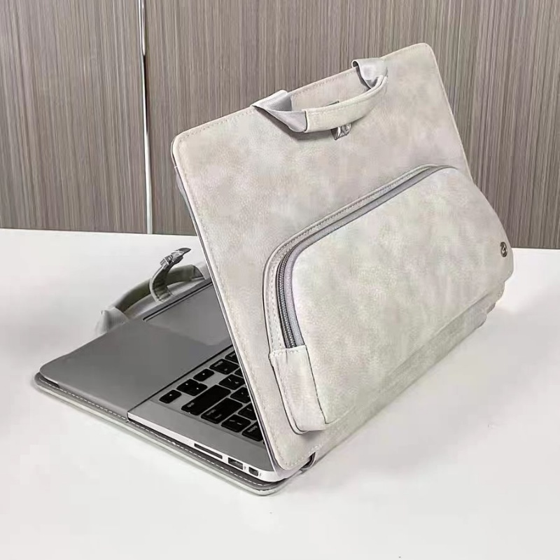 Túi Da Đựng Laptop 13.14.16 Inch Thiết Kế Đơn Giản Phong Cách Công Sở Cho Nữ