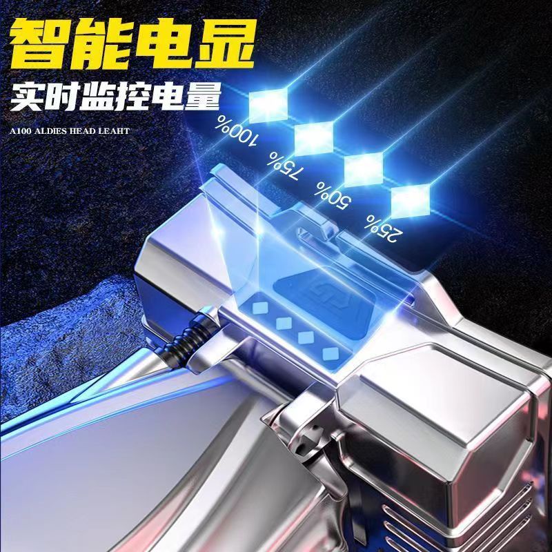 Đèn Pha LED Bỏ Túi Siêu Sáng Ánh Sáng Trắng / Vàng Siêu Sáng Có Thể Sạc Lại Tiện Dụng Cho Gia Đình