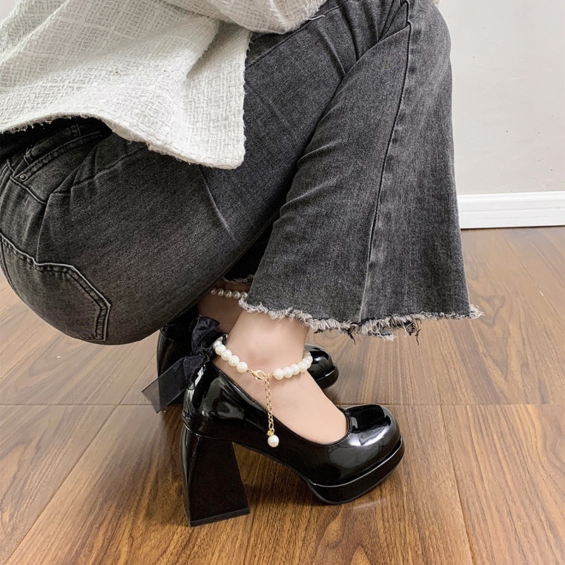 FEIJIANU dép nữ giày sandal nữ dép đế cao đi biển Thoải Mái Xinh Xắn 32Z230807010005