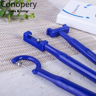 Conopery set 3 dụng cụ tập lưỡi / miệng chuyên dụng cho bé